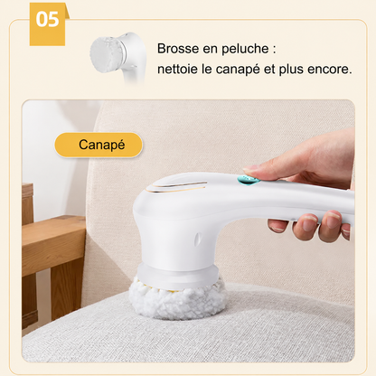 Brosse Électrique Nettoyante 360° – Puissance & Précision